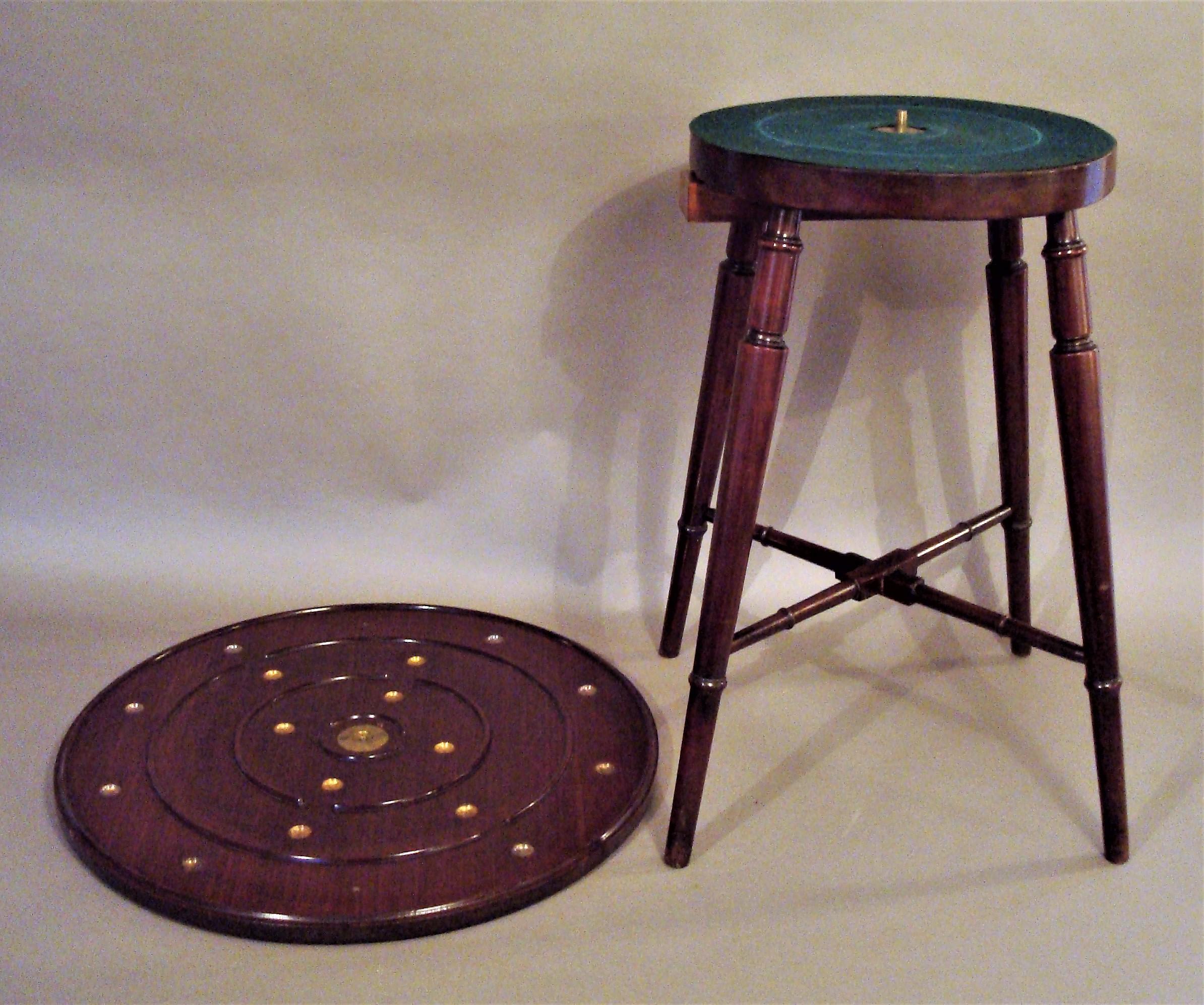 Late 19th Century Mahogany Golf Game Table For Sale 1