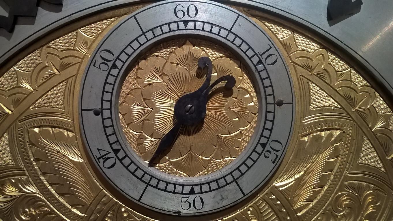 Late 19th Century Mahogany Gothic Revival Longcase Clock 3