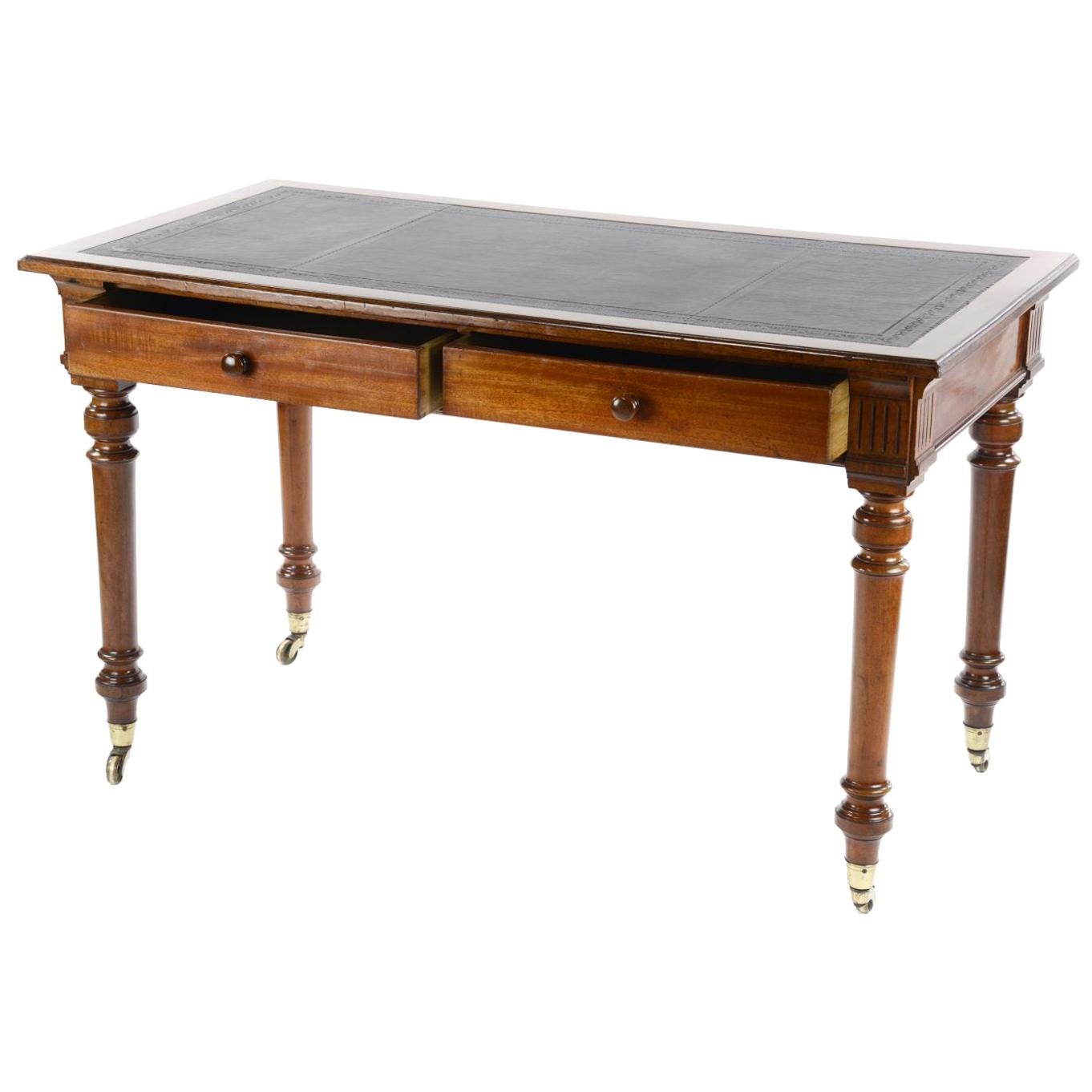Late 19th Century Mahogany Writing Table by Gillows