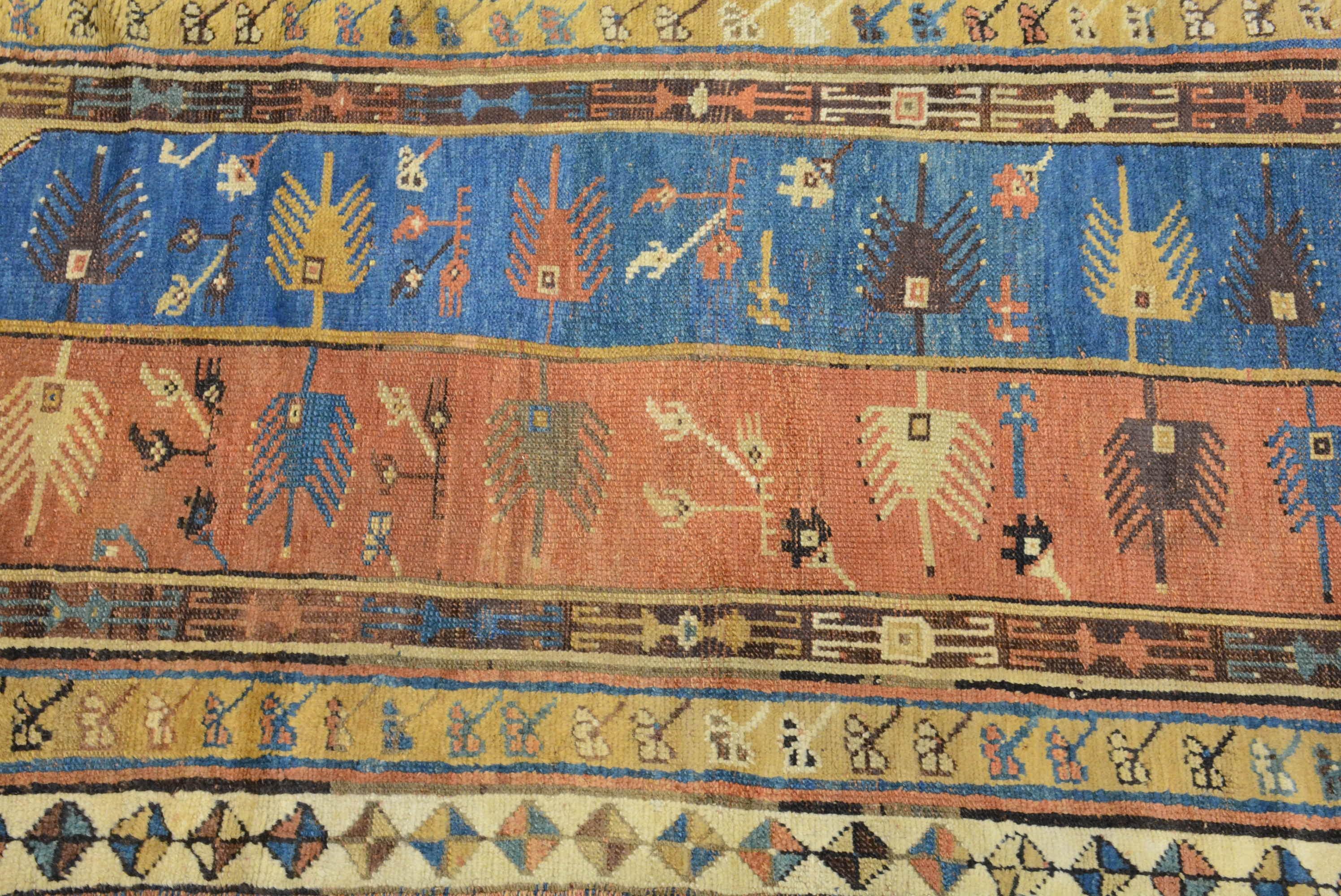 Alfombra Makri de finales del siglo XIX Tribal en venta