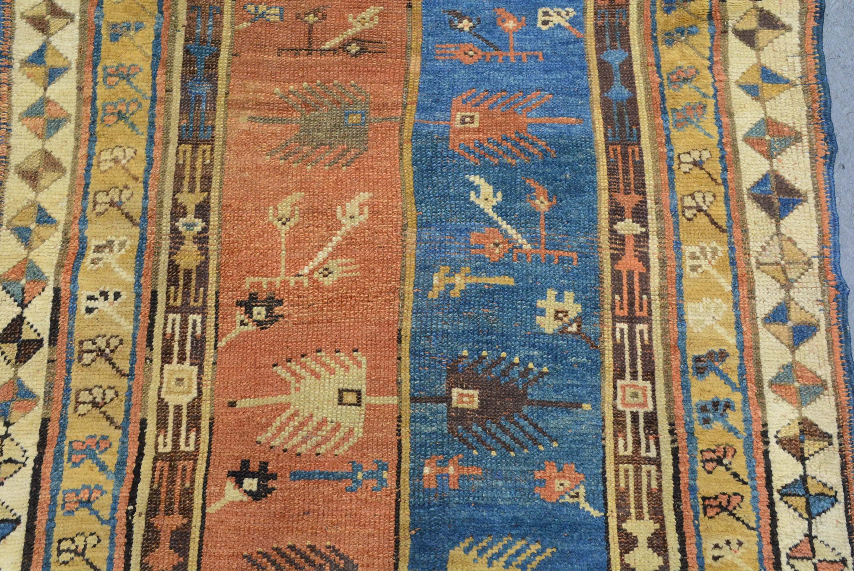 Alfombra Makri de finales del siglo XIX Tejido en venta