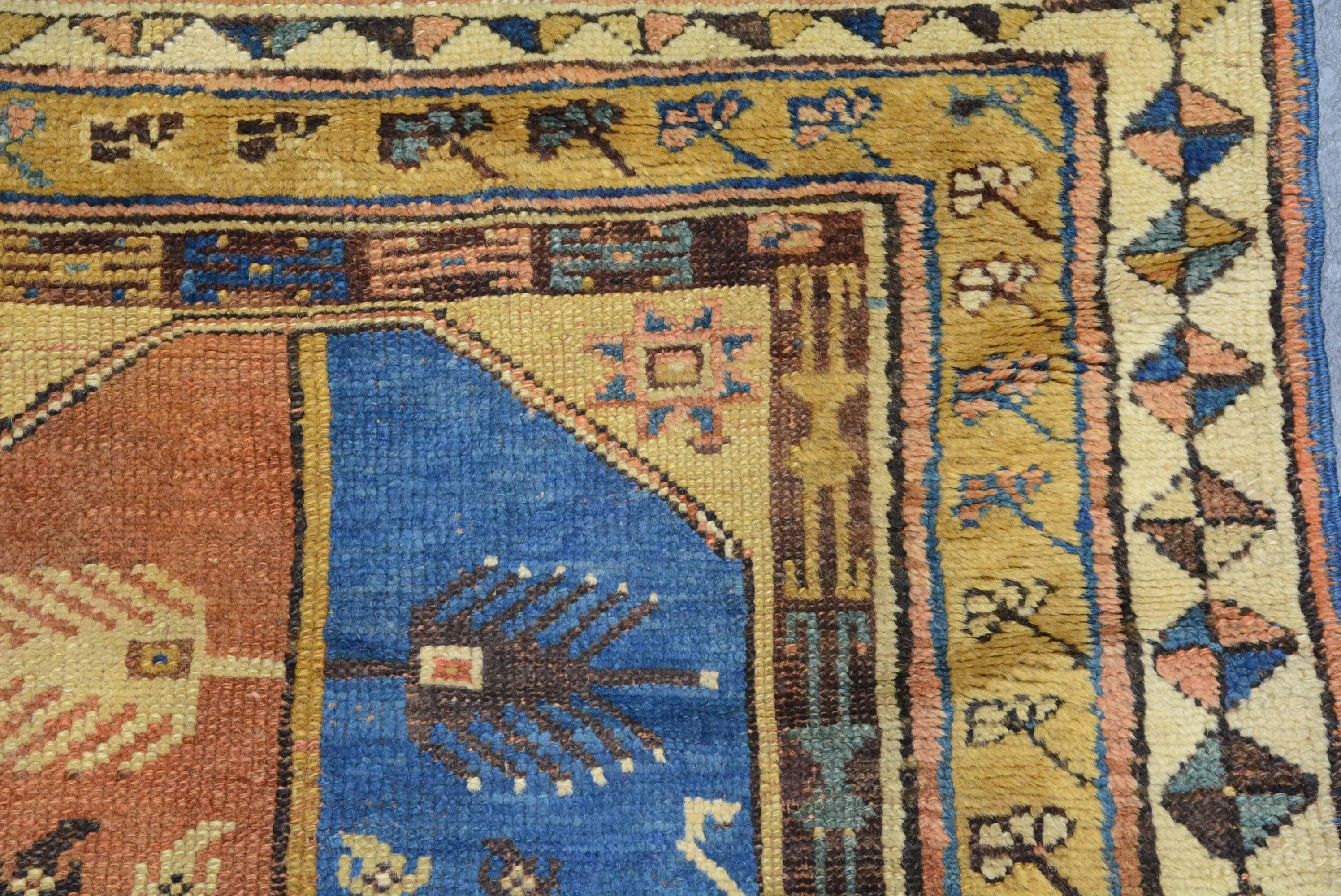 Alfombra Makri de finales del siglo XIX en venta 2