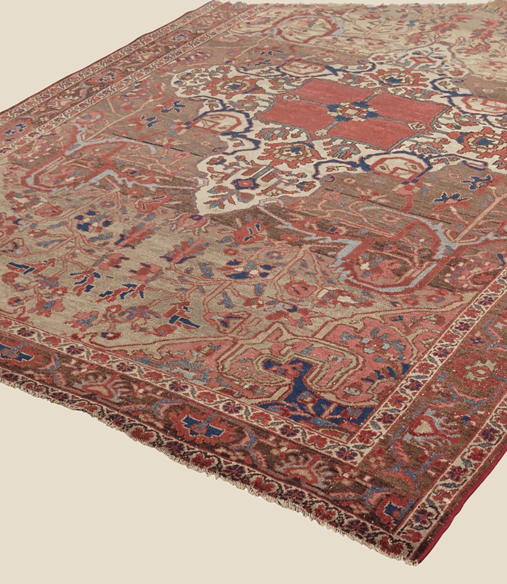 Malayer-Teppich, 19. Jahrhundert (Wolle) im Angebot