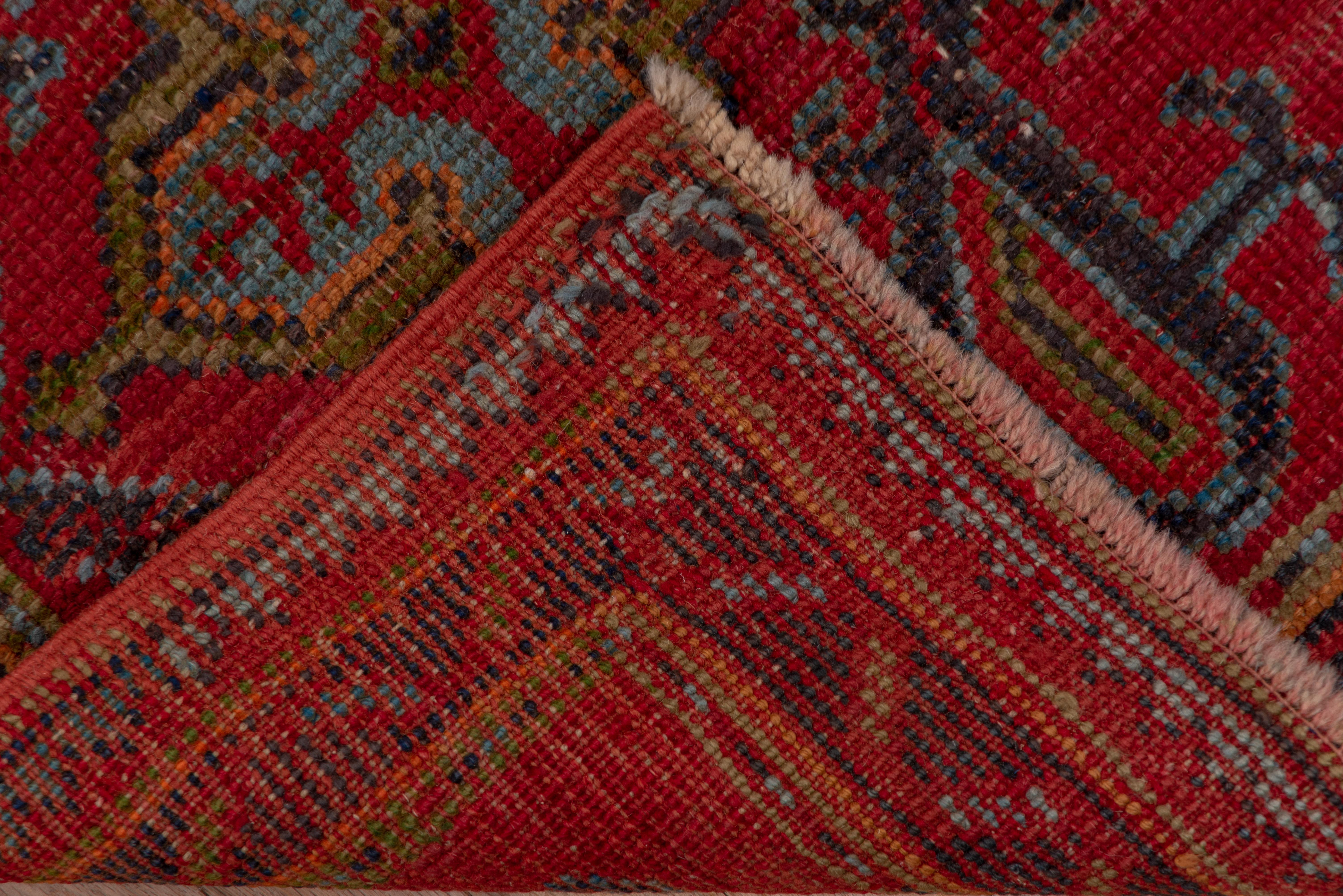 Wool Late 19th Century Mansion Oushak Runner For Sale