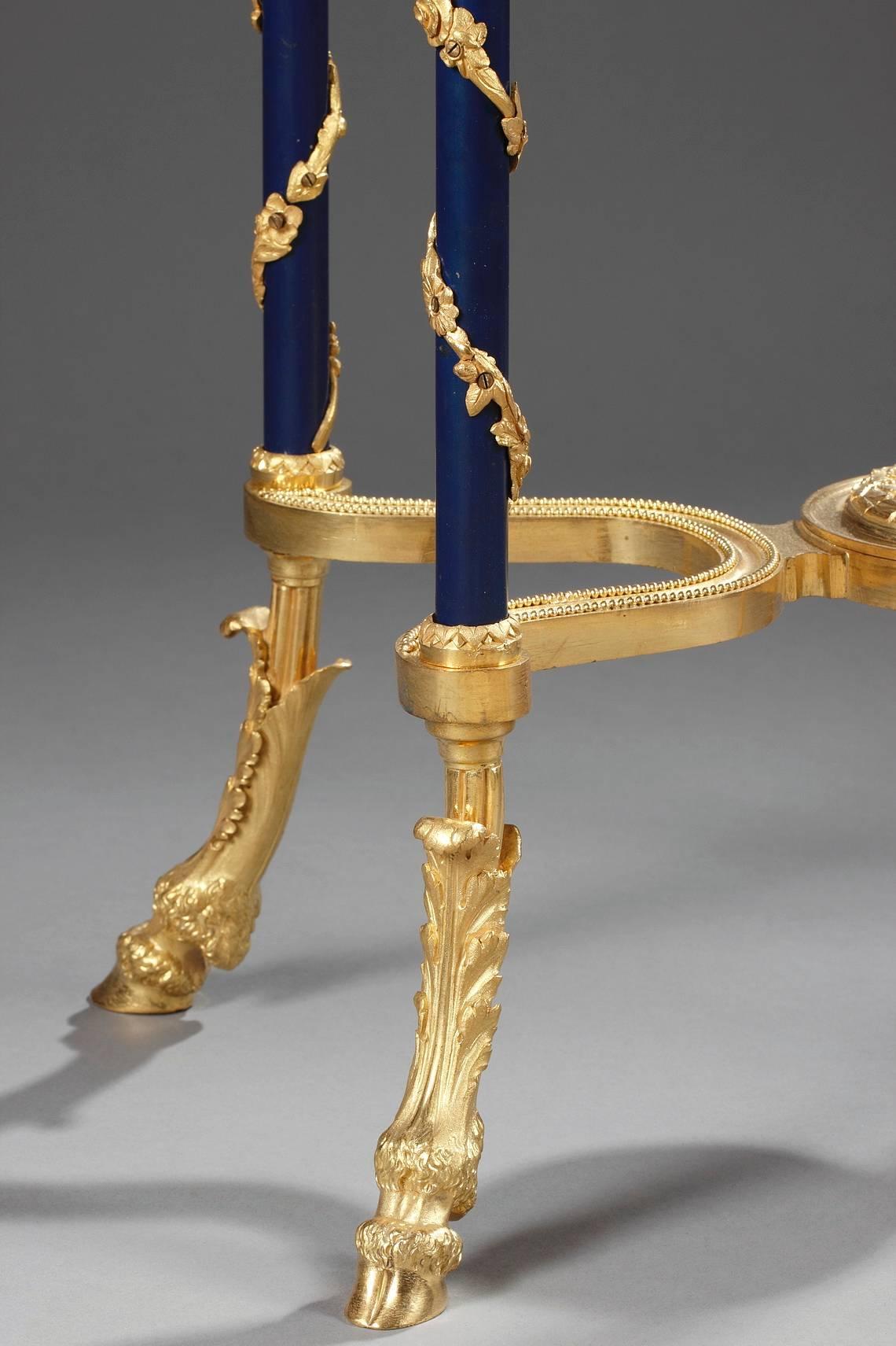 Late 19th Century Marble and Gilt Bronze Gueridon 4
