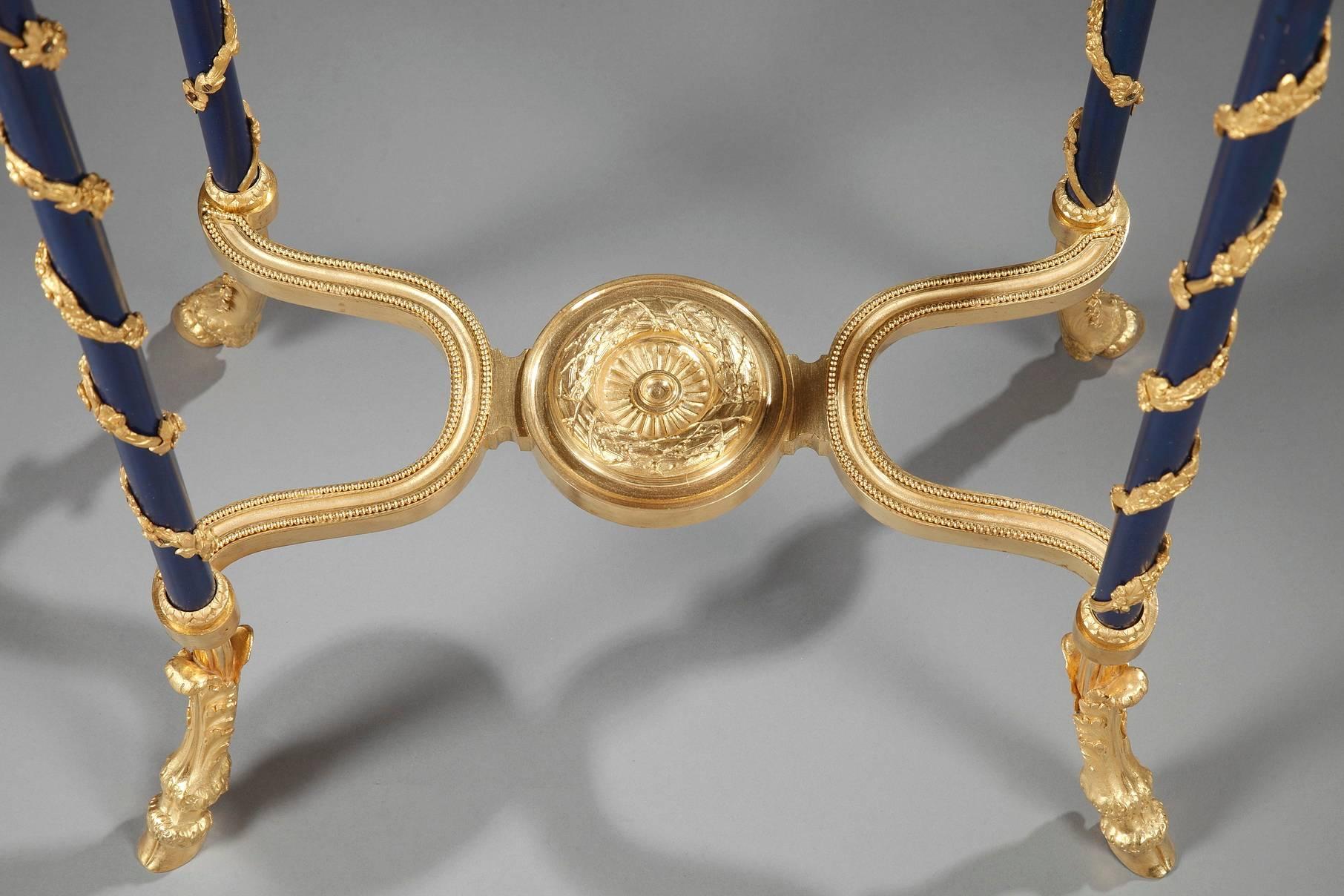 Late 19th Century Marble and Gilt Bronze Gueridon 2