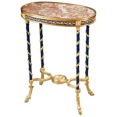 Late 19th Century Marble and Gilt Bronze Gueridon