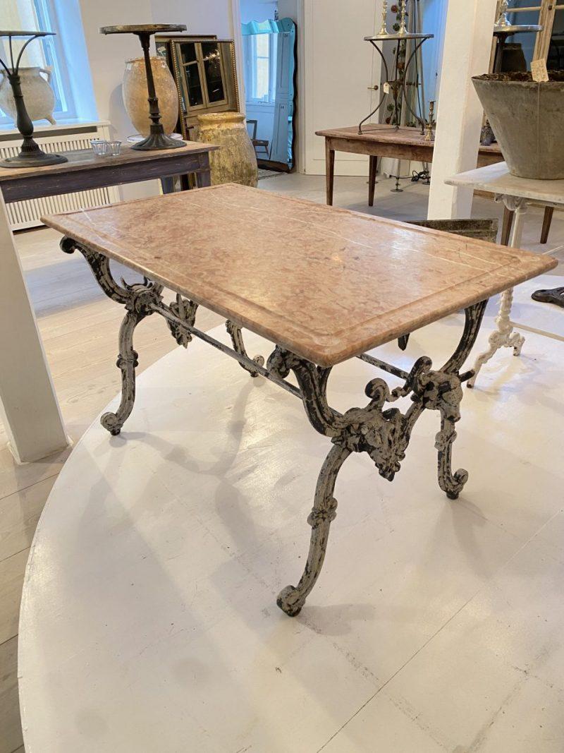 Butcher-Tisch aus Marmor des späten 19. Jahrhunderts im Zustand „Gut“ im Angebot in Copenhagen K, DK