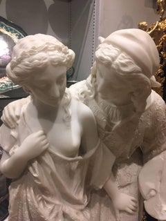 Late 19th Century, Marble Sculpture by Raffaello Romanelli