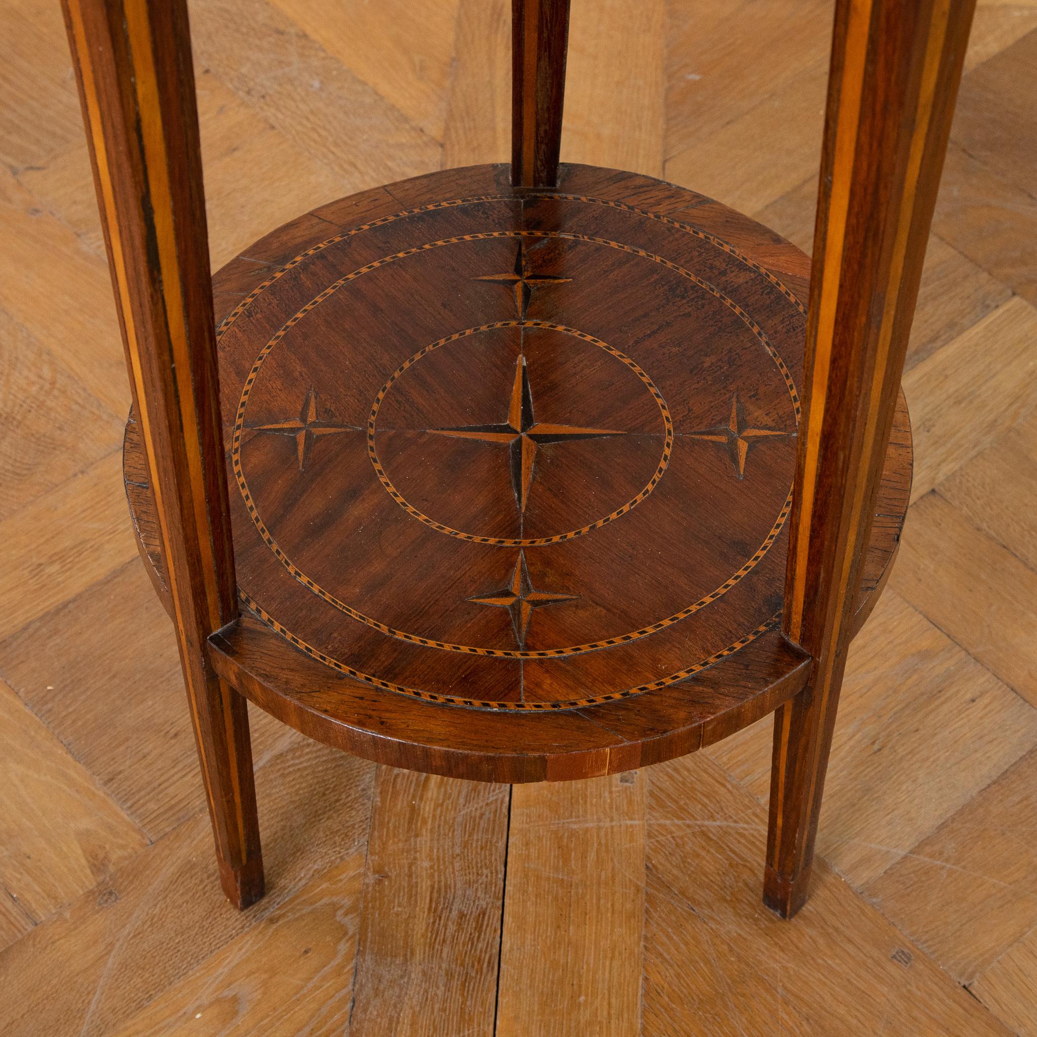 Late 19th Century Marquetry Side Table For Sale 3