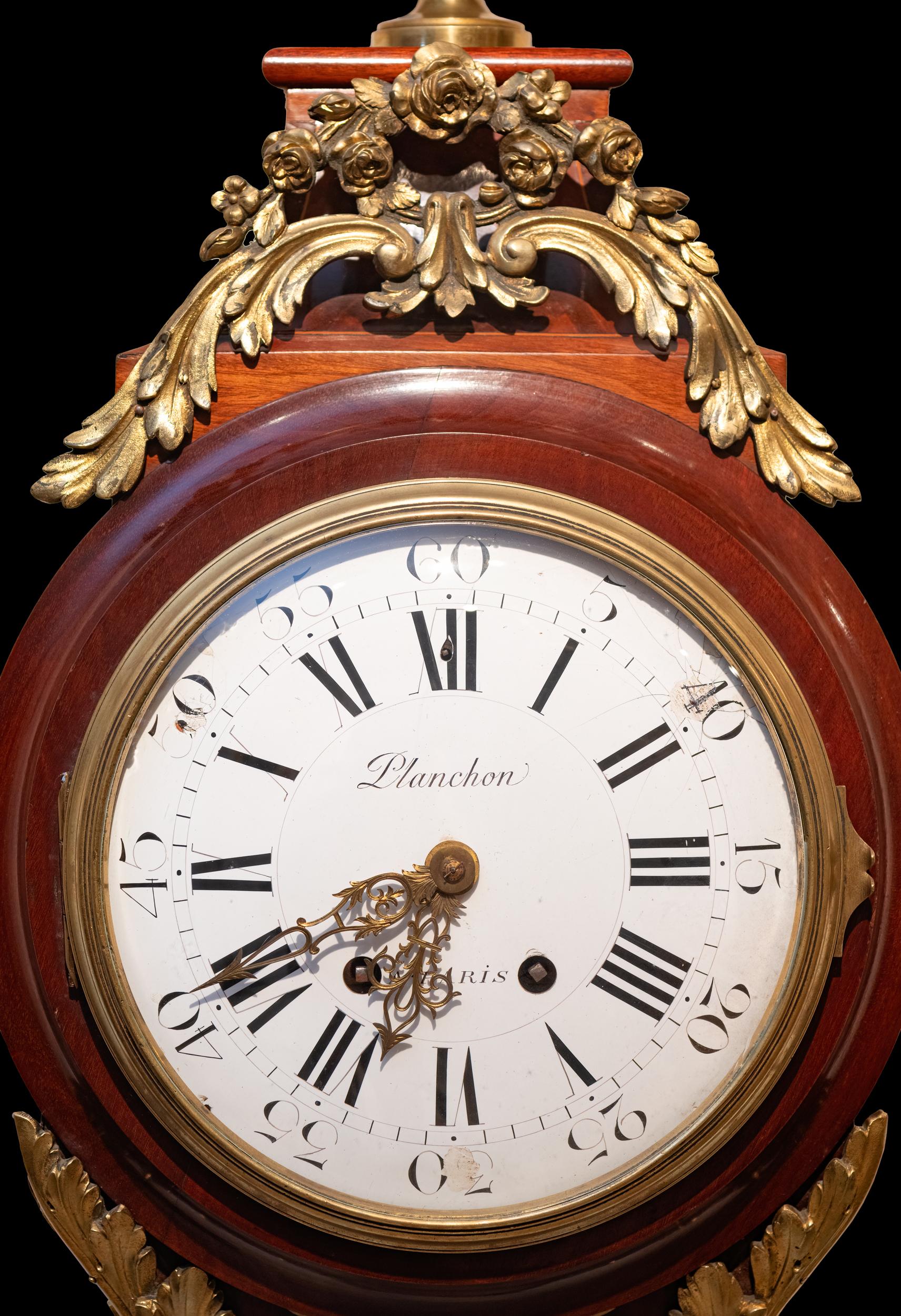 Ormolu Late 19th Century Mathieu Planchon Belle Epoque French Cartel Clock For Sale
