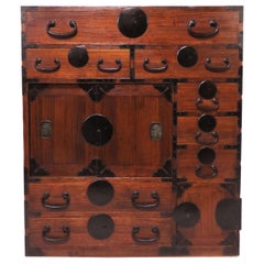 Late 19th Century Meiji Era Tansu Chest