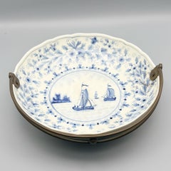 Late 19th Century Meissen Seascape Charger