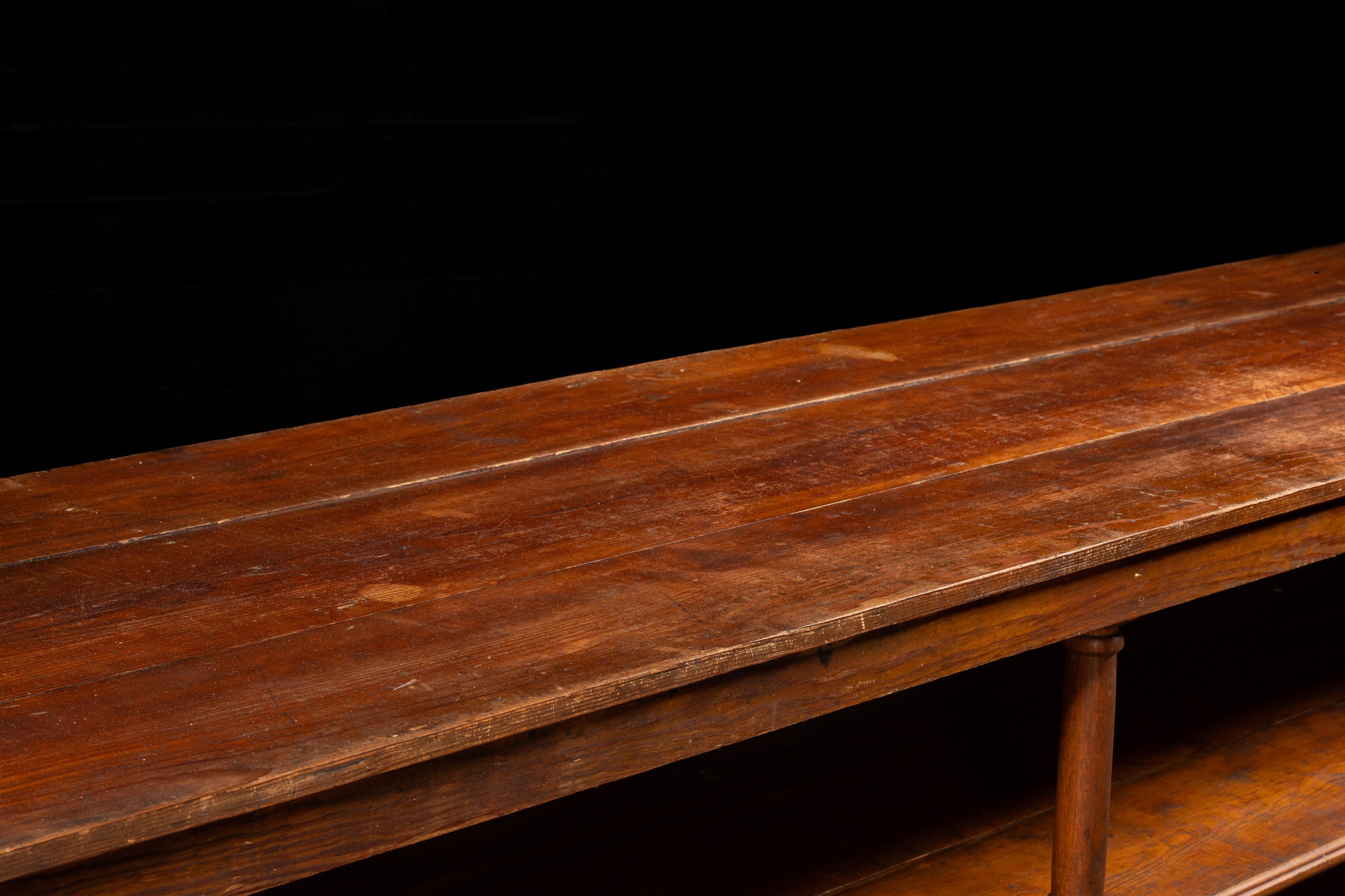 Oak Late 19th Century Mercantile Table