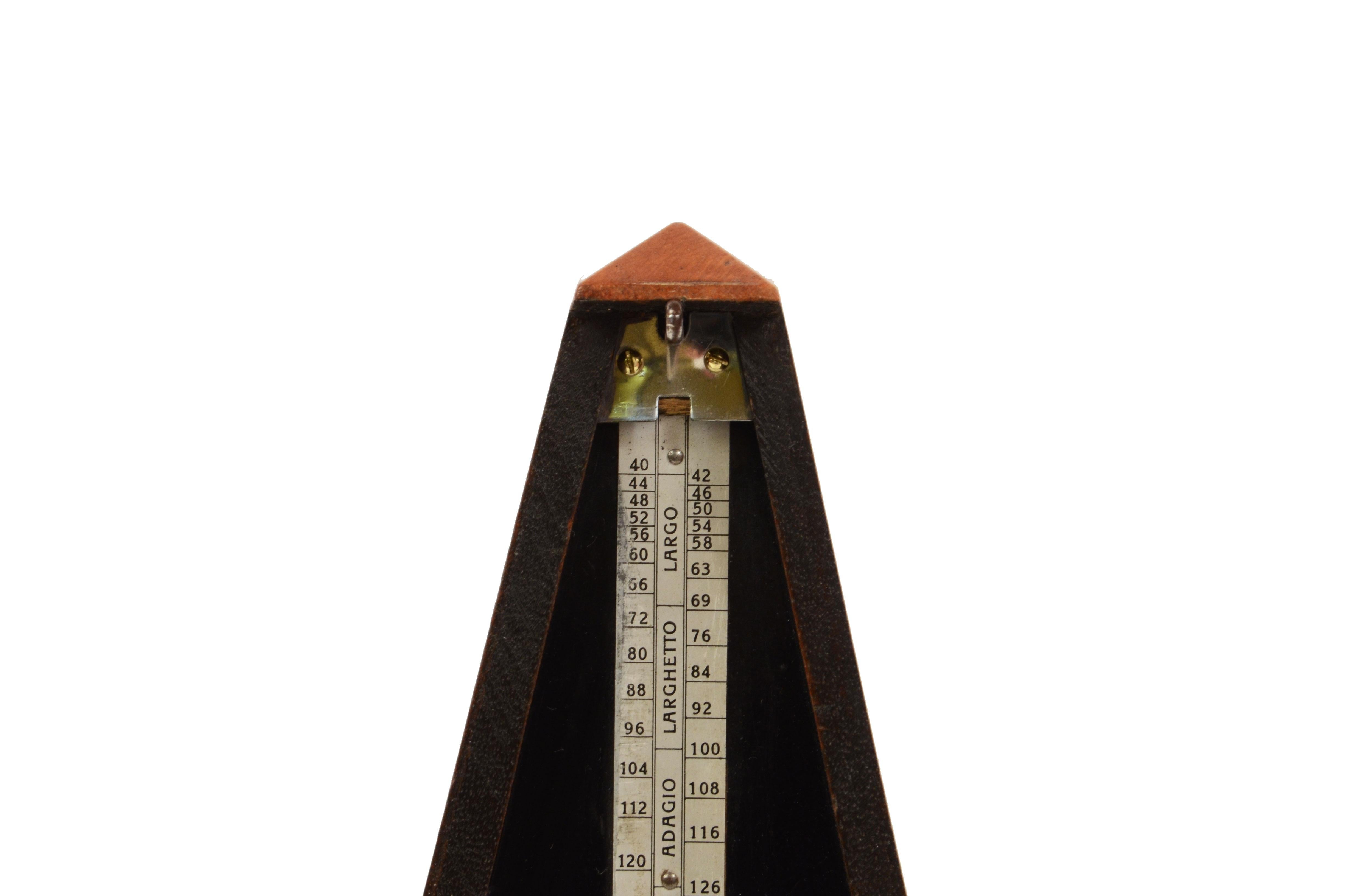 Late 19th Century Metronome Antique Instrument to Measure the Tempo of Music 2