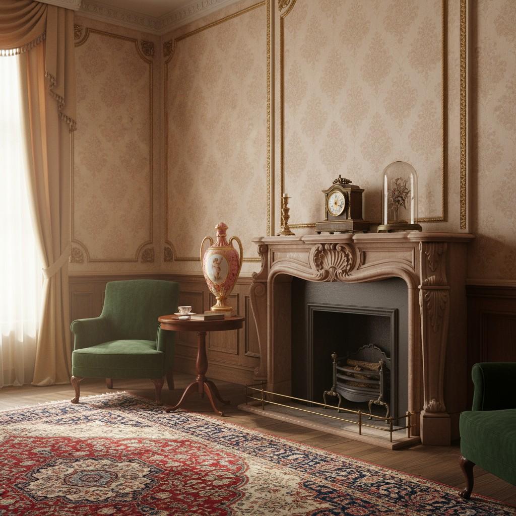 Céramique Vase à garniture à deux anses et couvercle, peint à la main, Minton, fin du 19e siècle en vente