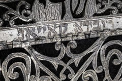 Late 19th Century Moroccan Silver Cover for a Mezuzah
