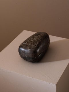 Late 19th Century Moroccan Stone Bullet Mold – Amazigh & Jewish Hexagram Symbol