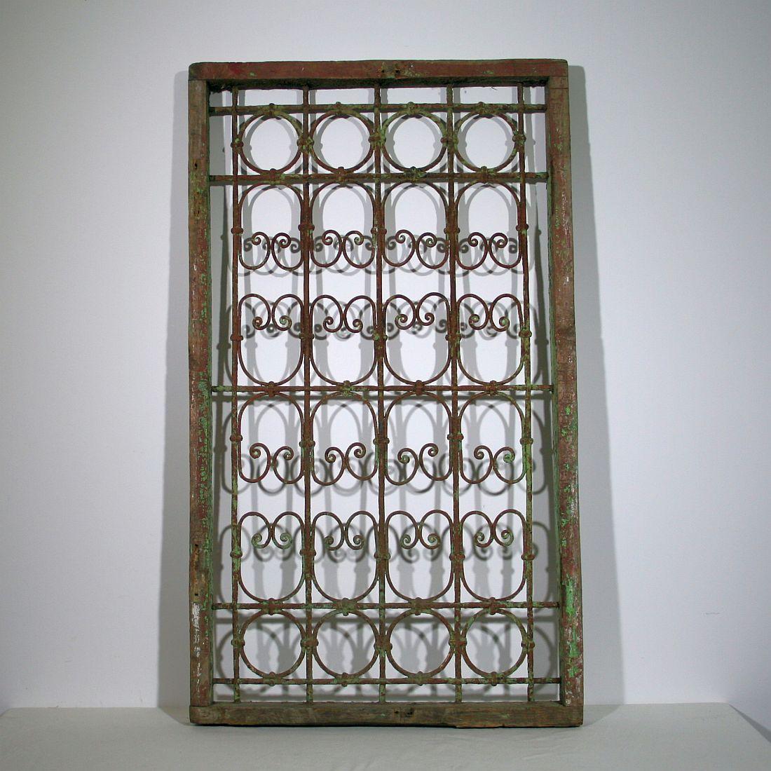 Late 19th Century Moroccan Window Frame 1