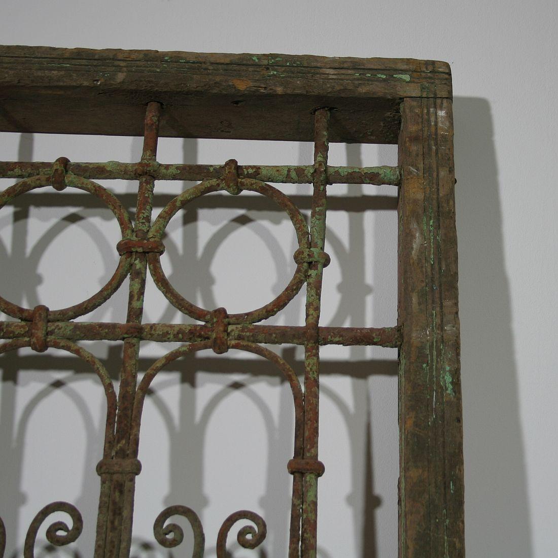Late 19th Century Moroccan Window Frame 1