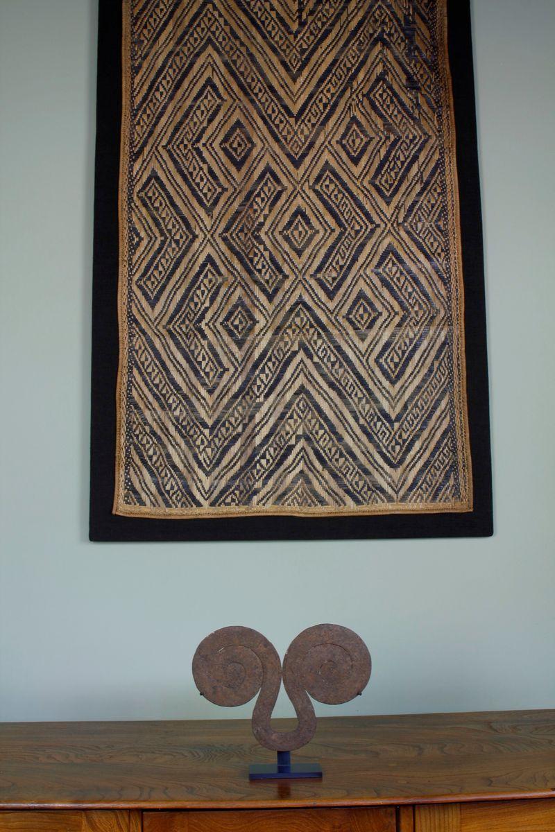 Monnaie à spirale plate en fer de Mumuye de la fin du XIXe siècle, Nigeria en vente 1