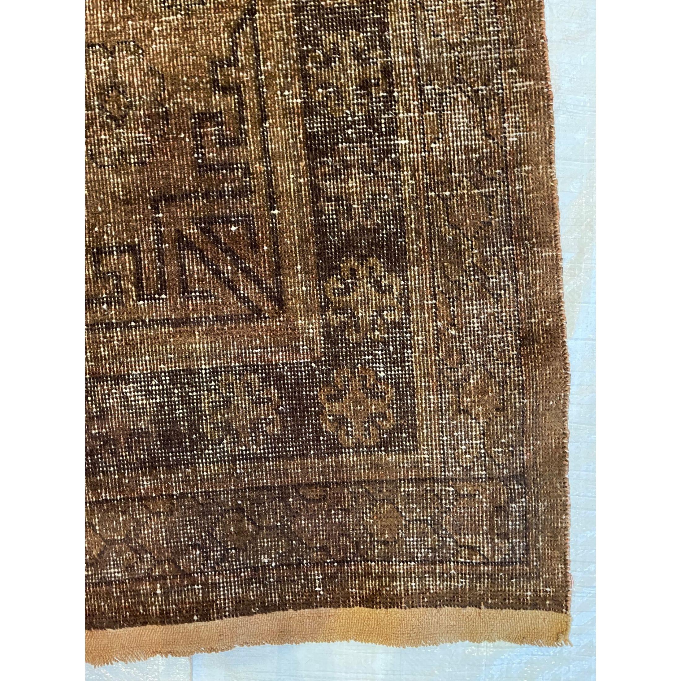Other Late-19th Century Muted Faded Khotan Samarkand Rug For Sale