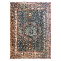 Antique Late 19th Century N. Indian Agra Carpet ( 10'8" - 14'10" - 325 x 452 )