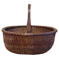 Nantucket Large Oval Basket by Mitchy Ray, circa 1920s