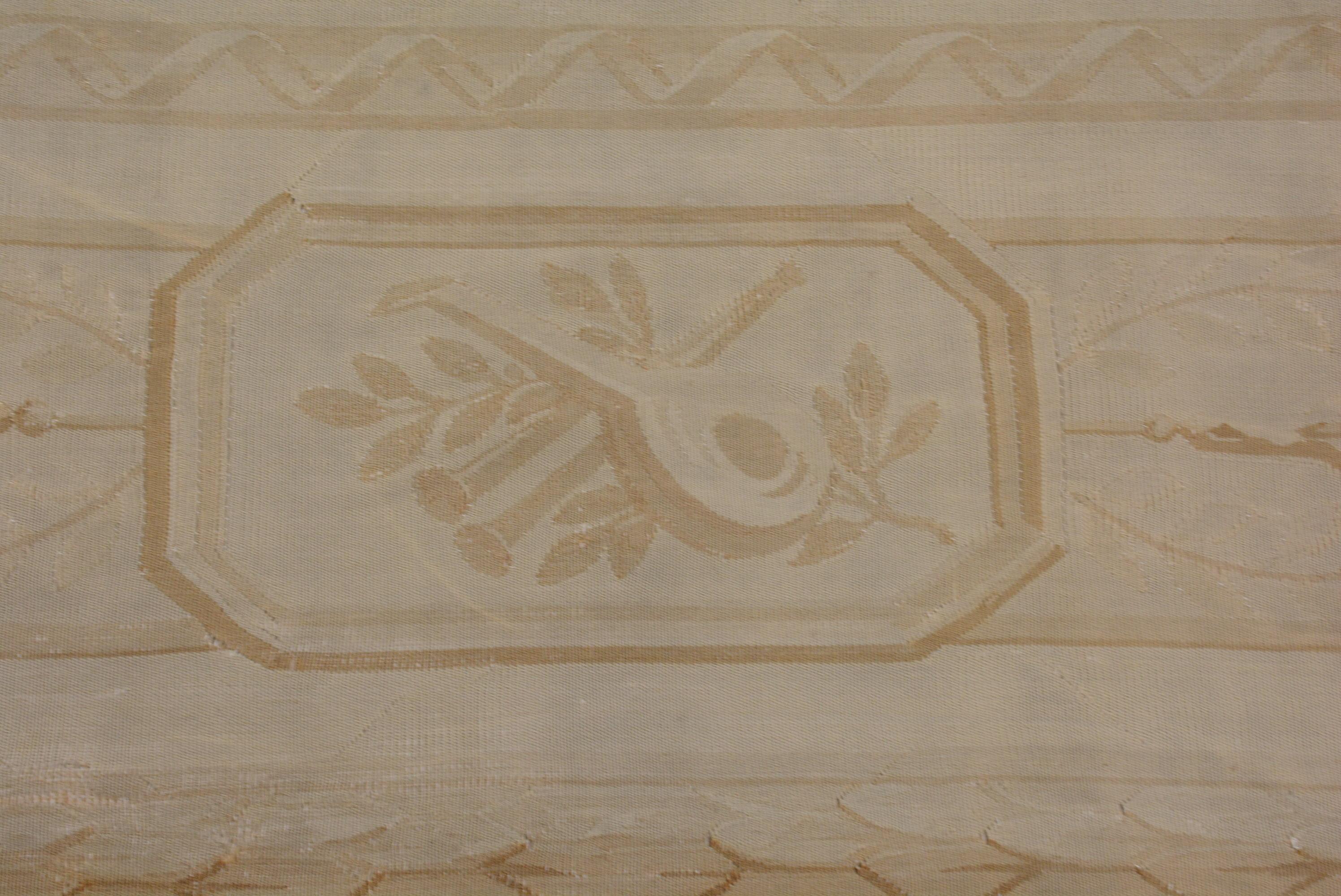 Late 19th Century Napoleon III Aubusson Carpet For Sale 1