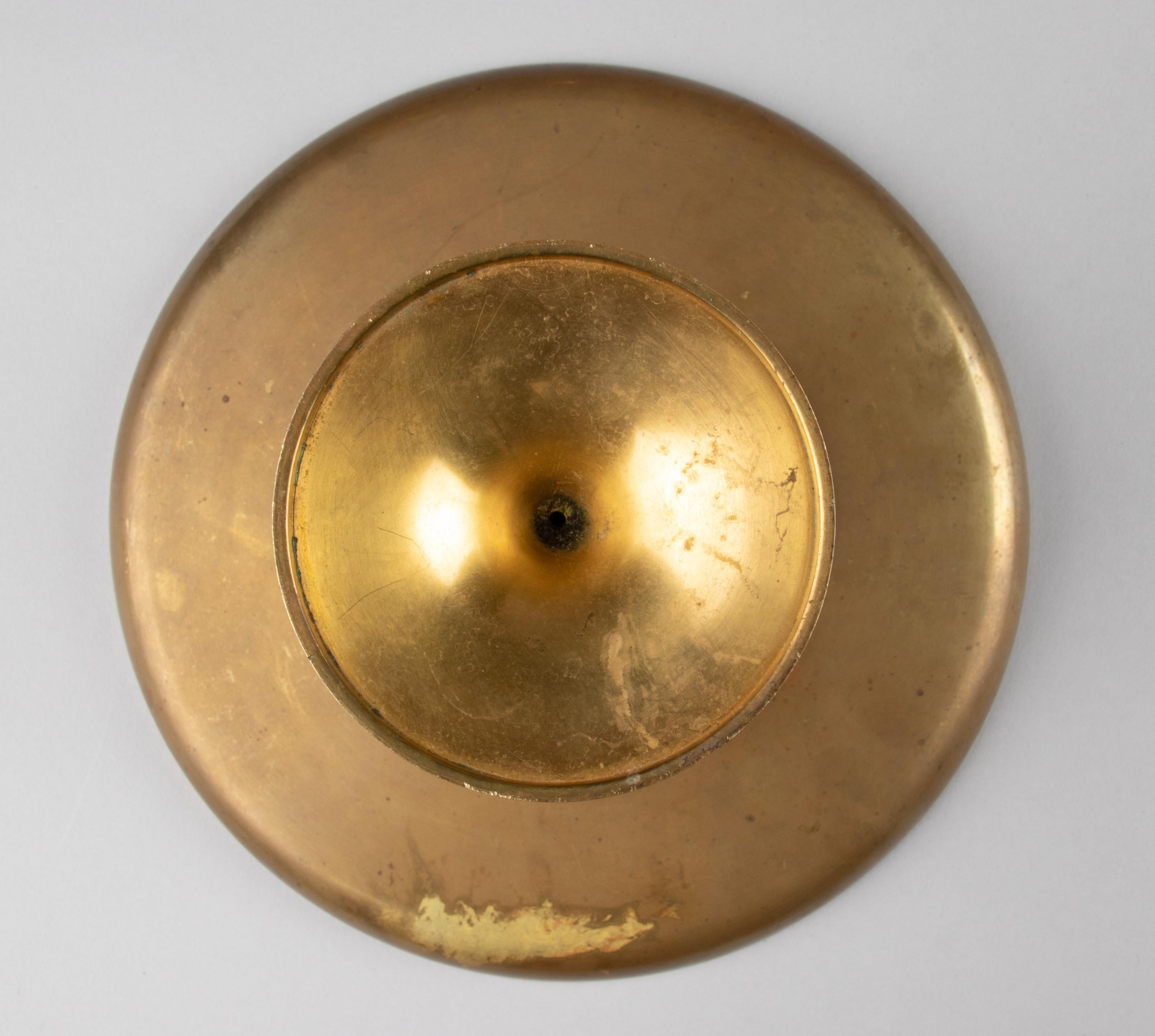 Plato Tazza de Bronce Napoleón III de finales del siglo XIX 11