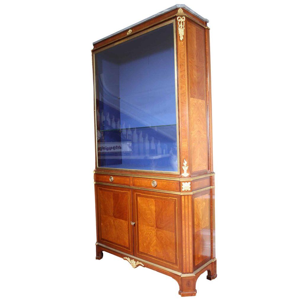 Late 19th Century Napoleon III French Vitrine Cabinet For Sale 4