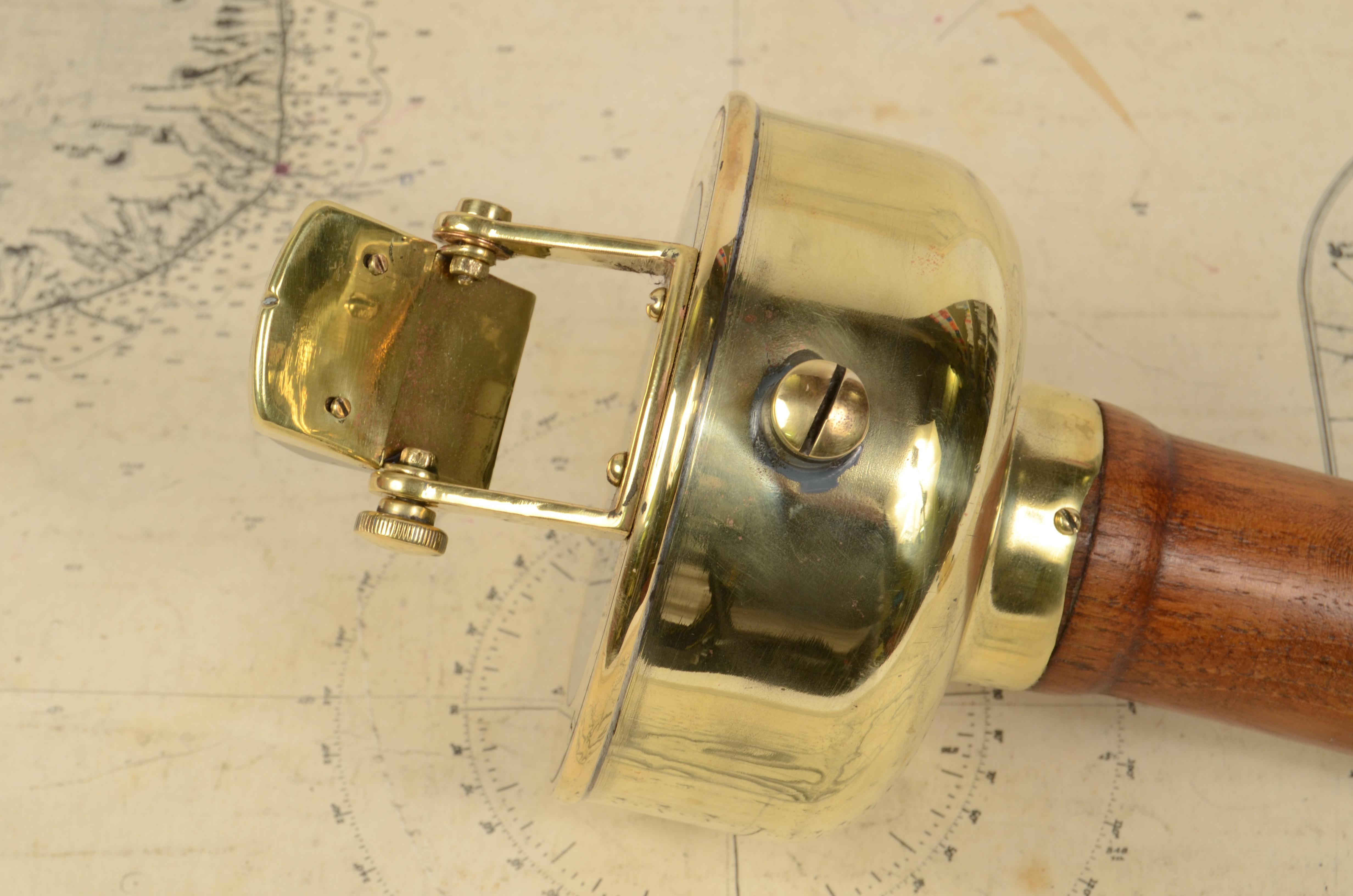 Late 19th Century Nautical Hand-Held Magnetic Bearing Compass H. Browne Sestrel 5