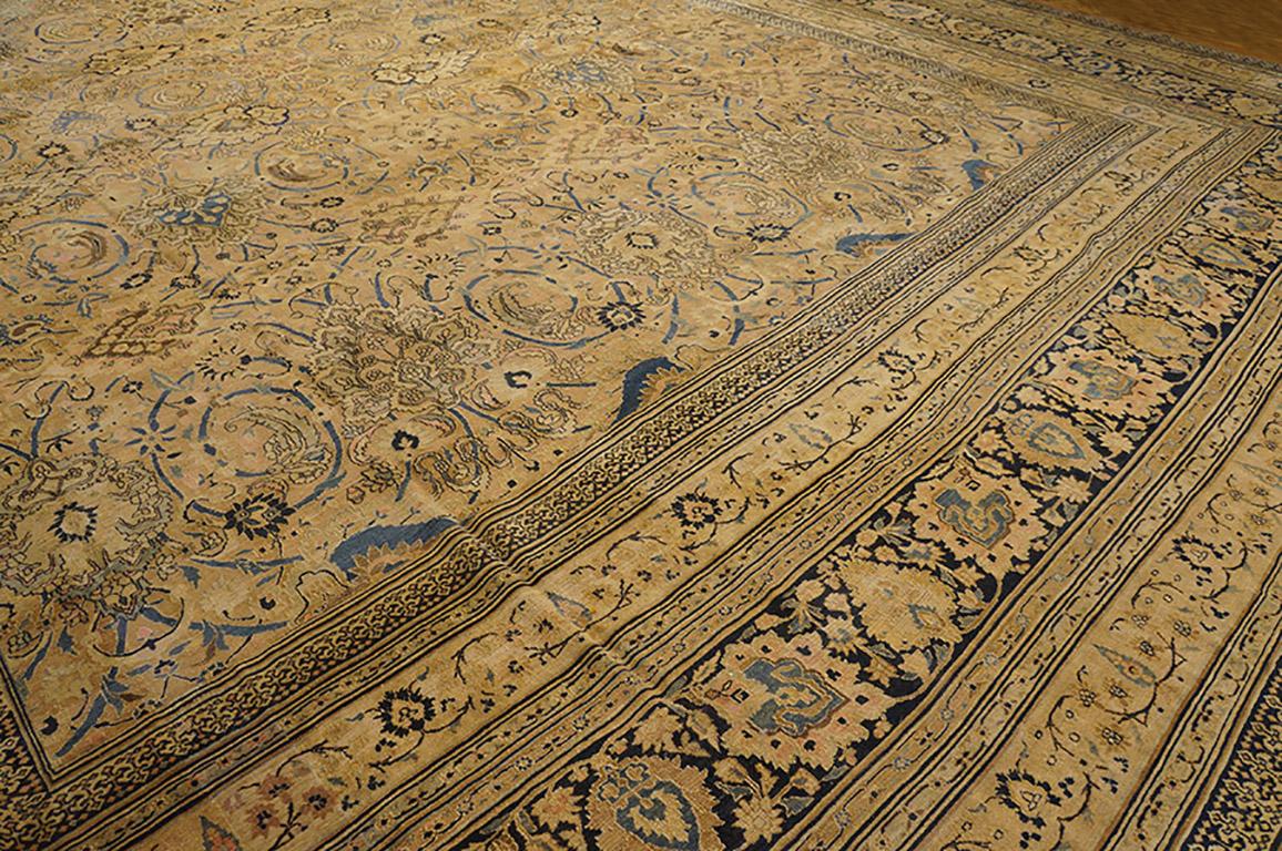 Late 19th Century N.E. Persian Khorasan Moud Carpet (20'3