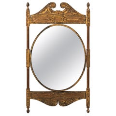 Antique Late 19th Century Neoclassical Gilded Mirror, circa 1870s