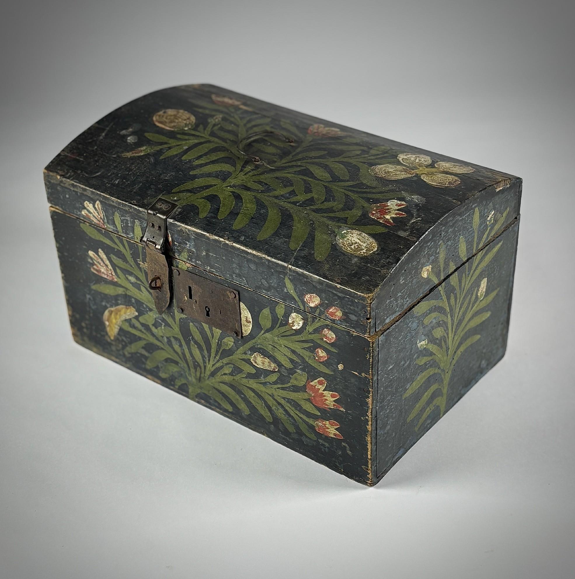 Late 19th Century Normandy Marriage Box For Sale 3