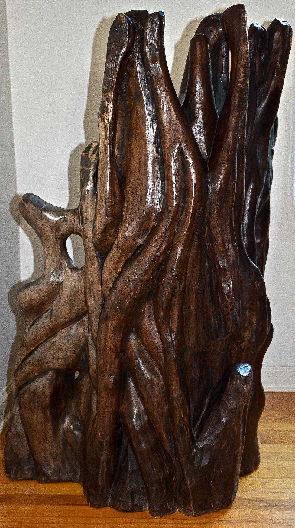 Other Late 19th Century Northern Mexico Banyan Tree Root Chair For Sale