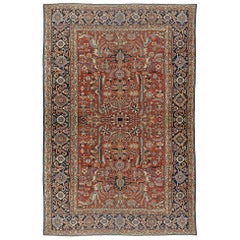 Fin du 19ème siècle N.W. Tapis Heriz 14' 8" x 23' 2"