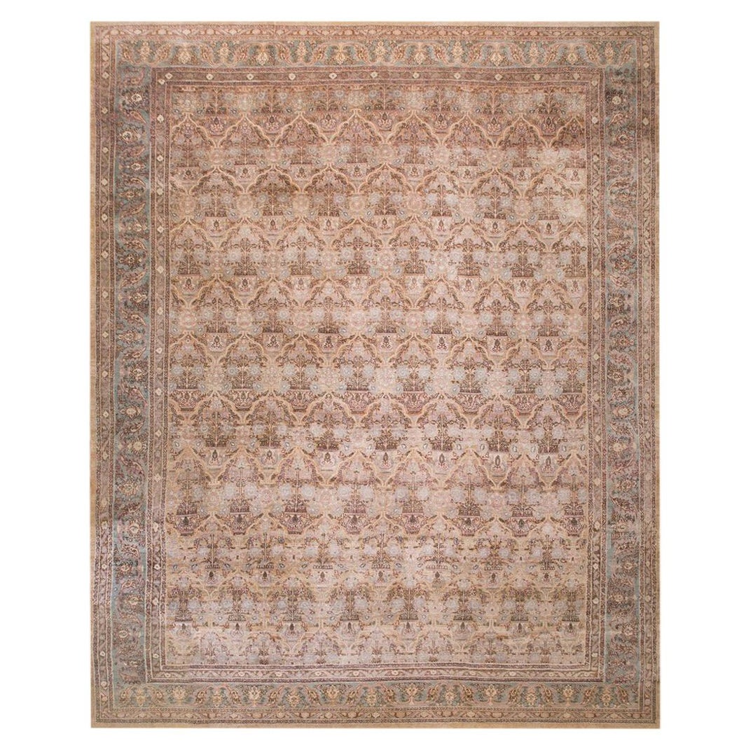 Ende 19. Jahrhundert N.W. Persischer Teppich ( 13'3" x 16'9" - 404 x 510) im Angebot