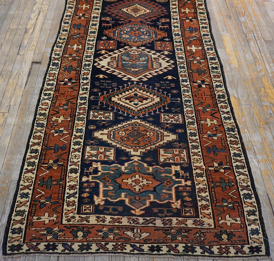 Wool Late 19th Century NW Persian Carpet ( 3'8