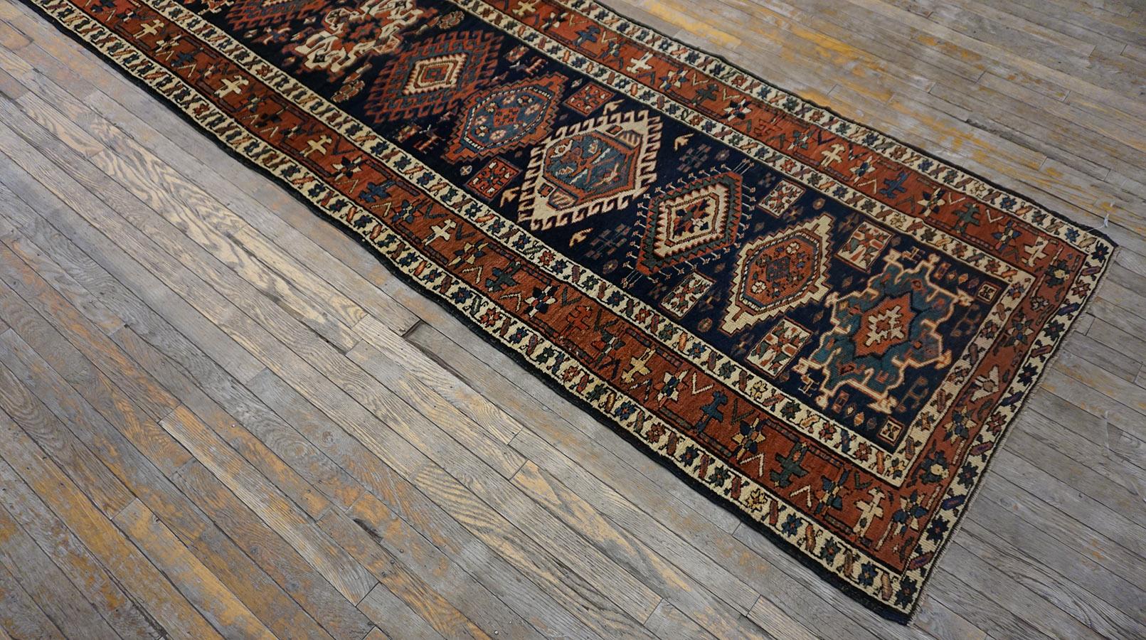 Late 19th Century NW Persian Carpet ( 3'8