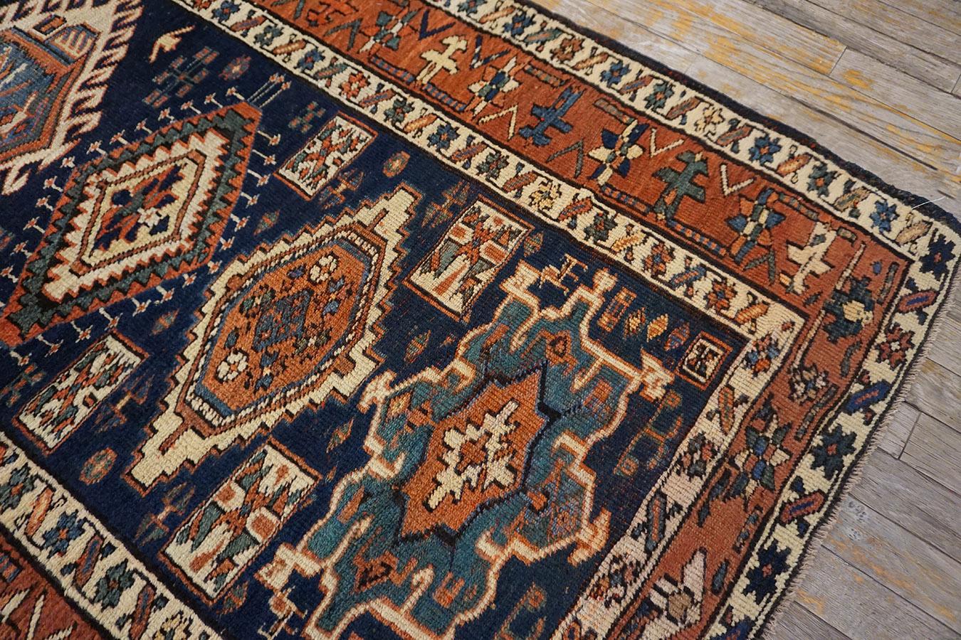 Late 19th Century NW Persian Carpet ( 3'8