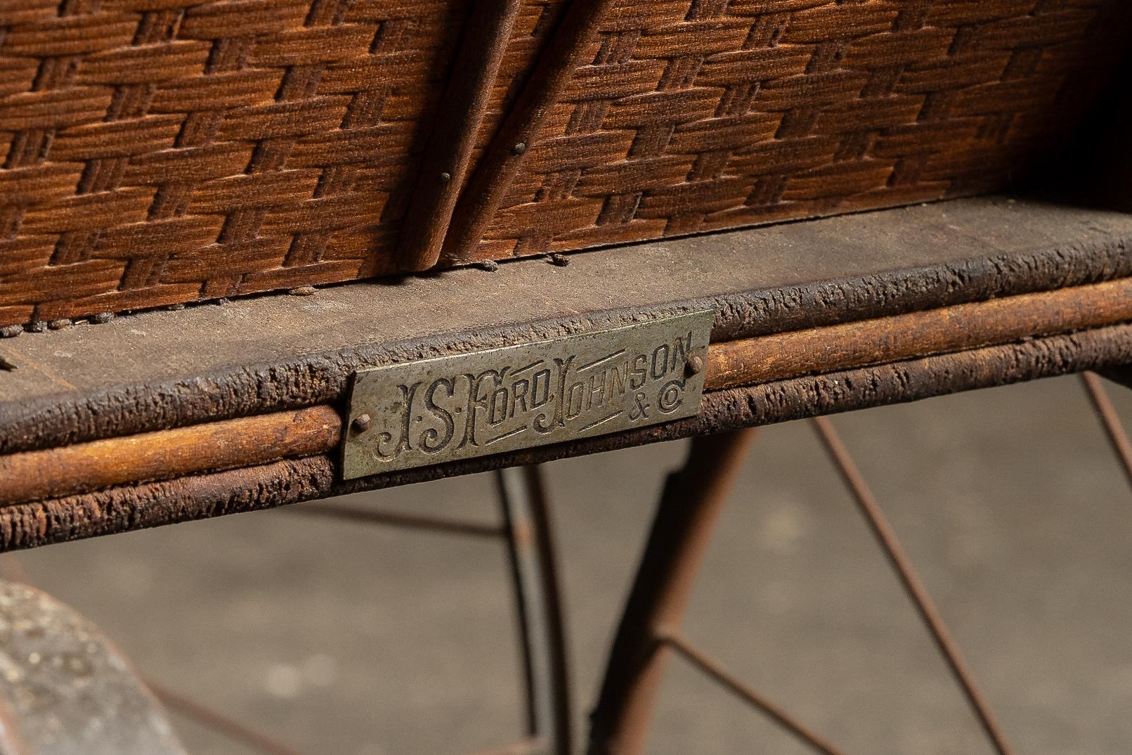 Chariot à bébé en Oak de la fin du 19e siècle par J. S. Ford Johnson en vente 4