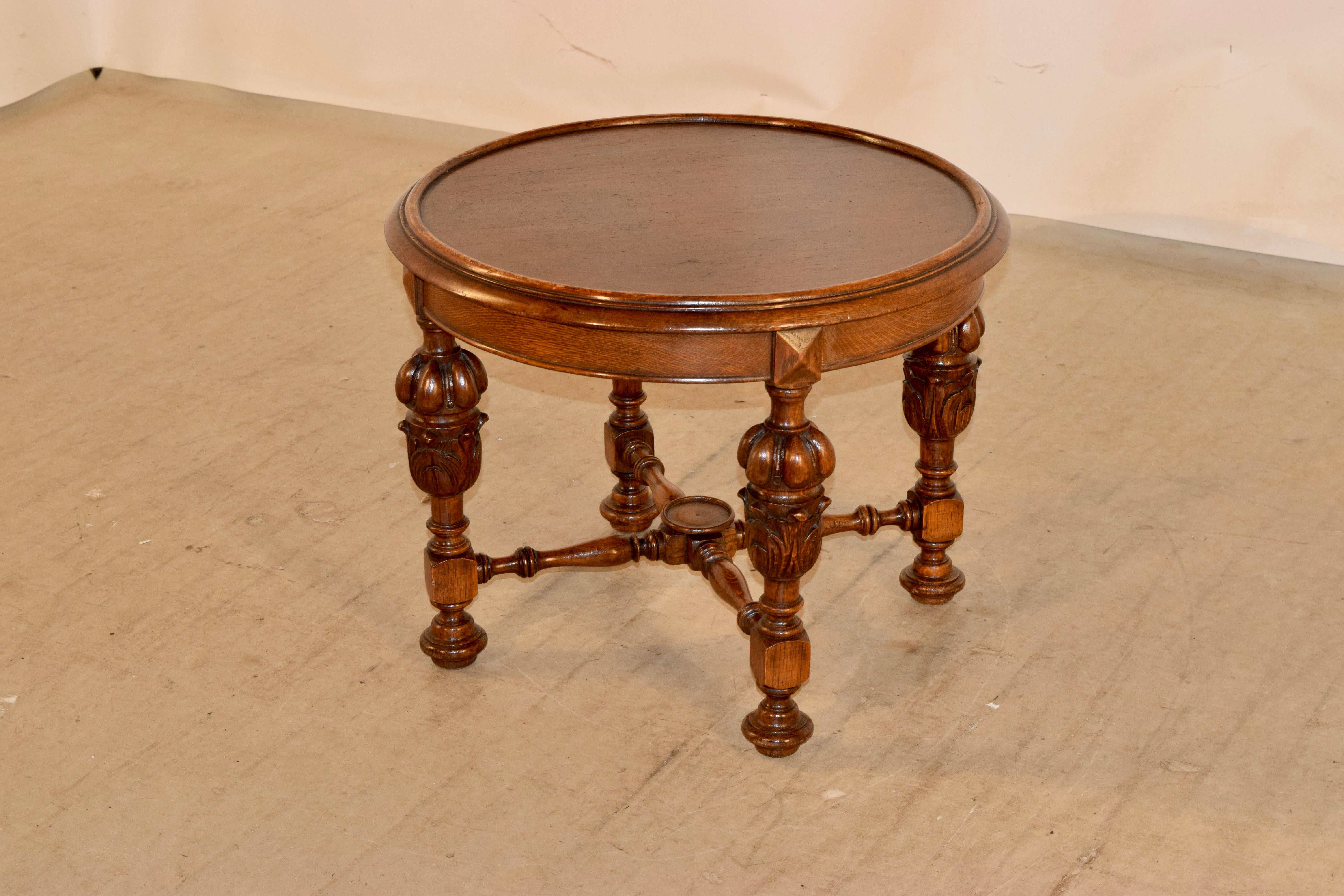 Victorian Late 19th Century Oak Coffee Table