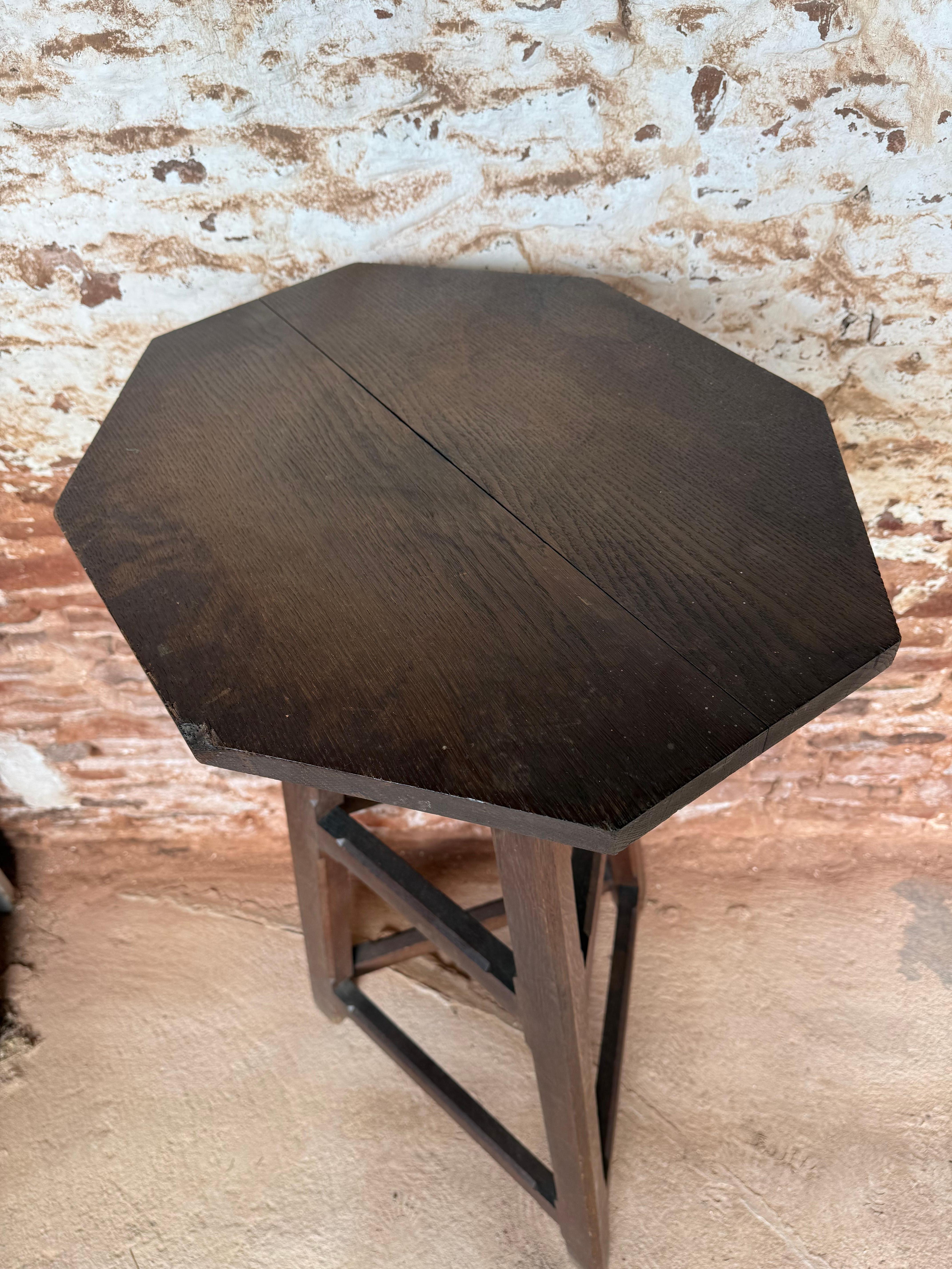 Cavalletto per scultori in quercia della fine del XIX secolo in vendita 1