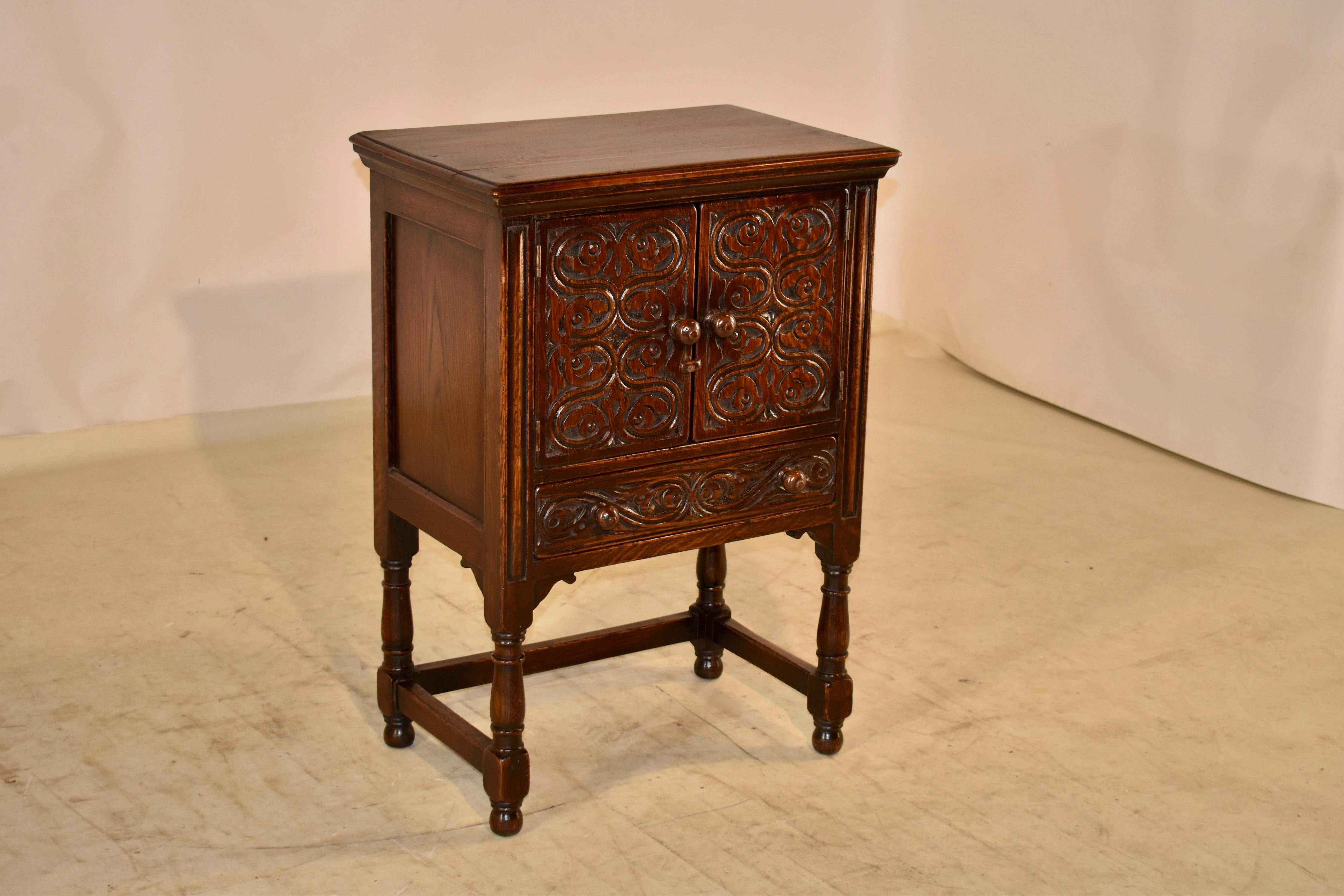 Late Victorian Late 19th Century, Oak Side Table