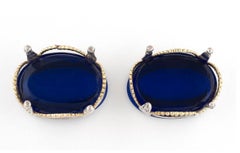 Late 19th Century of Pair of French Silver Salt Cellars