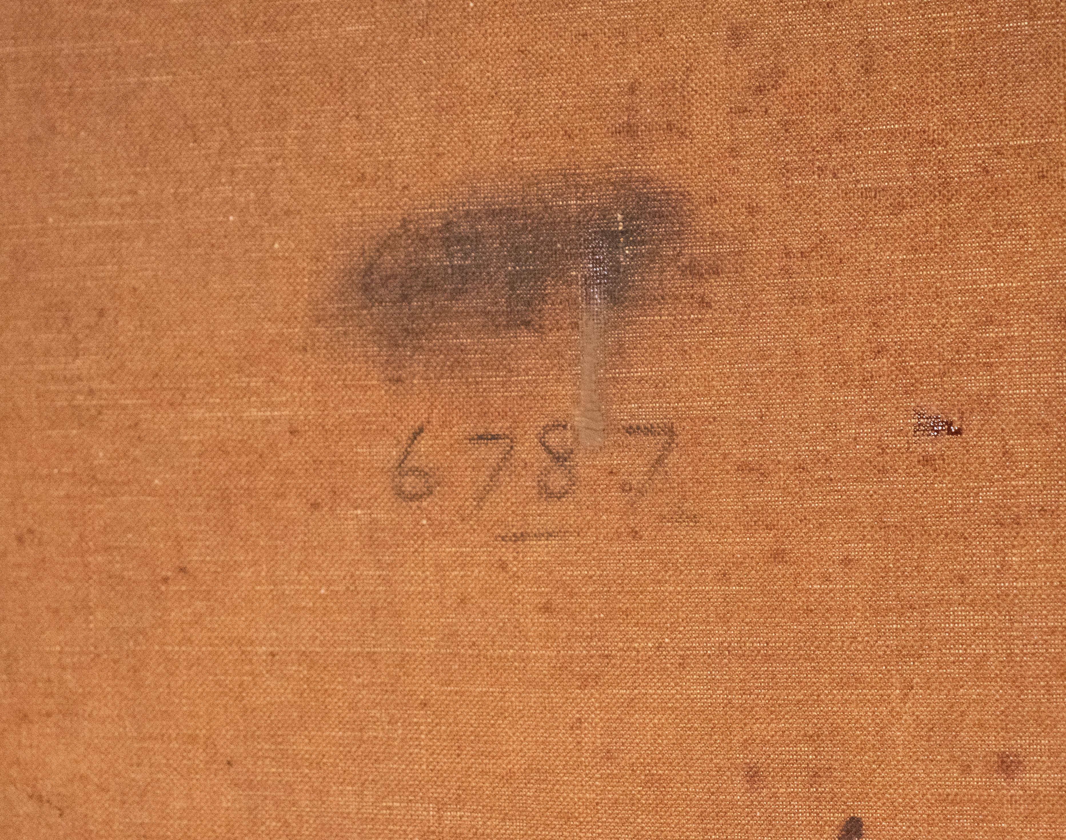 Late 19th Century Oil on Canvas by Henry H. Parker 