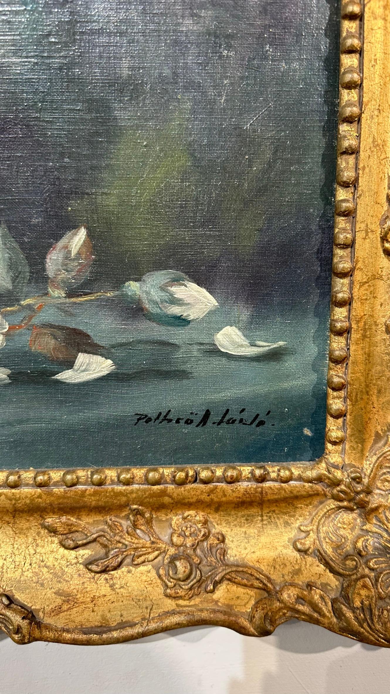 Late 19th Century Oil on Canvas, Holland School For Sale 3