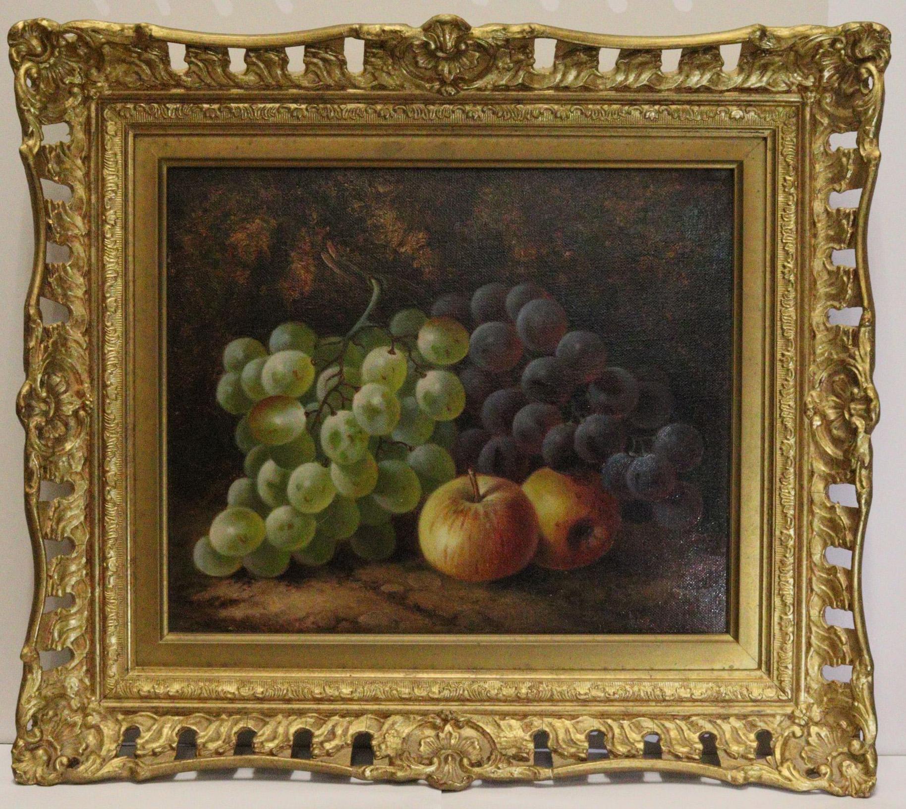 English Late 19th Century Oil on Canvas Painting Entitled 