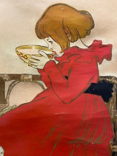 Late 19th Century Original Lithograph Poster 'Théophile Alexandre Steinlen' 1894